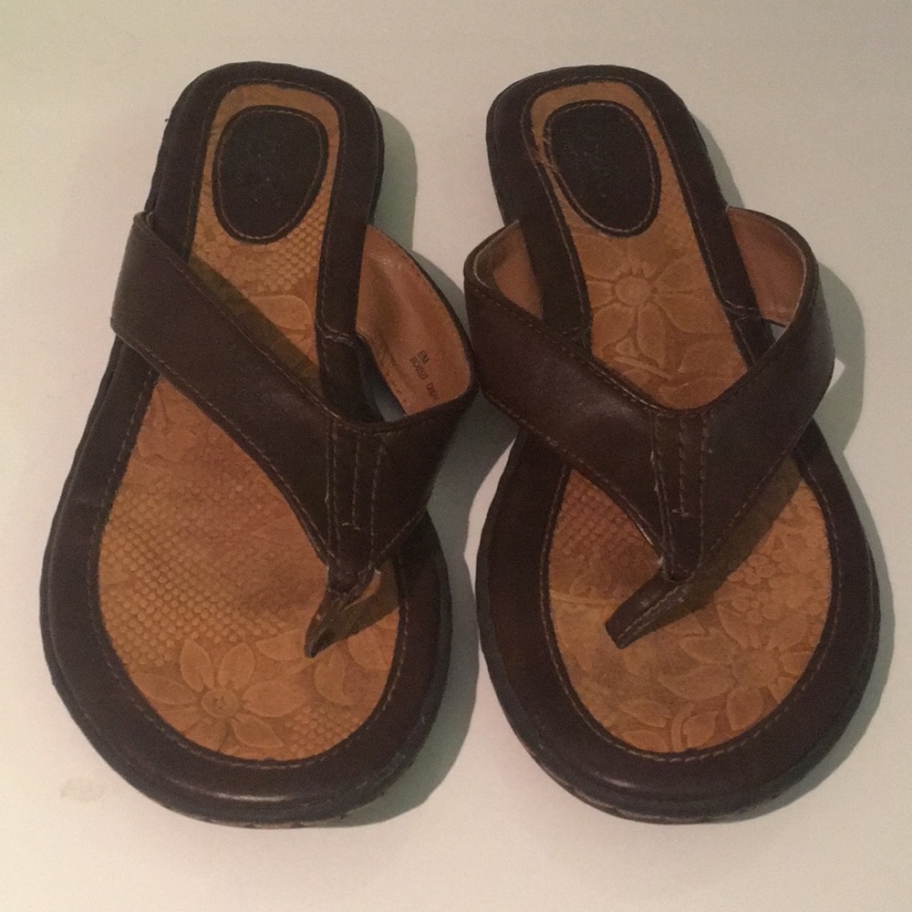 BOC leather sandals 6M